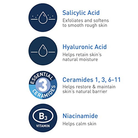 SA Smoothing Cleanser | 236ml/8oz | Limpeza Suavizante  CeraVe - CeraVe