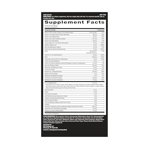 Mega Men Multivitamínico | Antioxidantes, Saúde do Coração e Suporte Imunológico | 180 Comprimidos - GNC