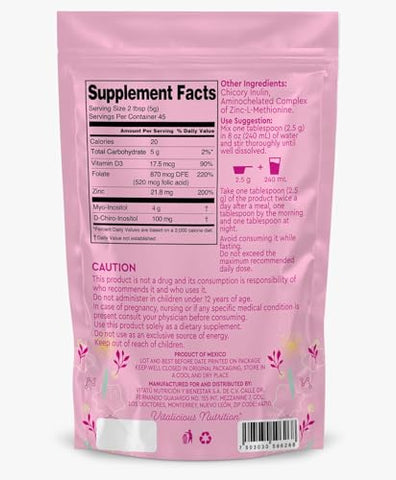 Myo Inositol (4g) – Aumente sua saúde com este poderoso suplemento - Vitatú