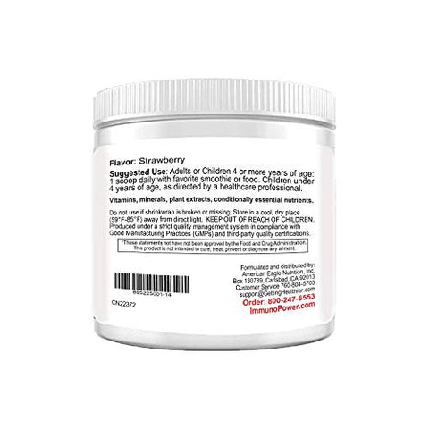 ImmunoPower - Ouro – Nova Fórmula – Suporte Direcionado para Aumentar a Atividade das Células Natural Killer com 35 Vitaminas Minerais – Fórmula em Pó
