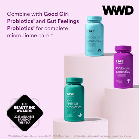 Nootrópicos Suporte Cerebral, Probióticos Big Brain | Função Cerebral, Concentração, Saúde Cognitiva - Love Wellness