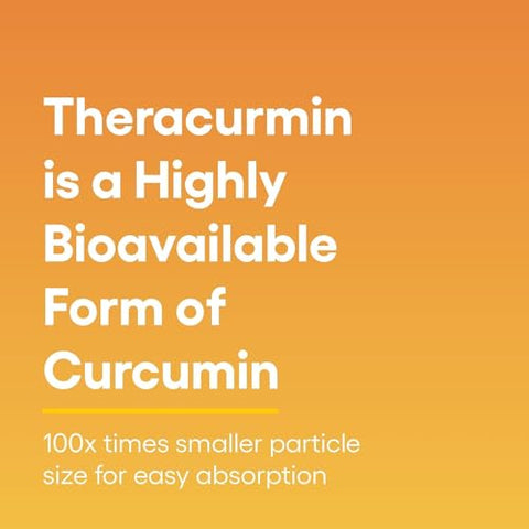 CurcuminRich Double Strength Theracurmin 60mg – Fórmula de Absorção Superior – 60 Cápsulas - Natural Factors