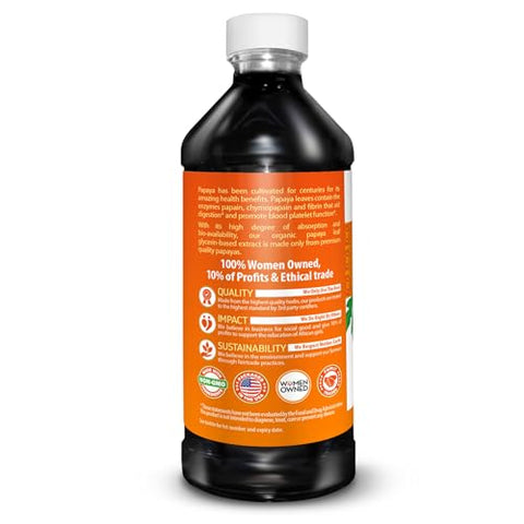 Extrato de Folha de Mamão Herbal Goodness – Suporte de Plaquetas Sanguíneas 15X, Medula Óssea – 15g