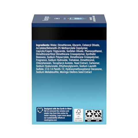 Hydro Boost Hidratante Noturno para o Rosto, Sérum Facial com Ácido Hialurônico para Pele Seca, Livre de Óleo e Não Comedogênico, 50ml - Neutrogena