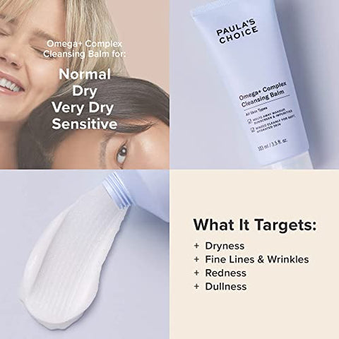 Paula's Choice - Paula’s Choice Bálsamo de Limpeza Omega Complex, Sabonete Facial Dupla Limpeza