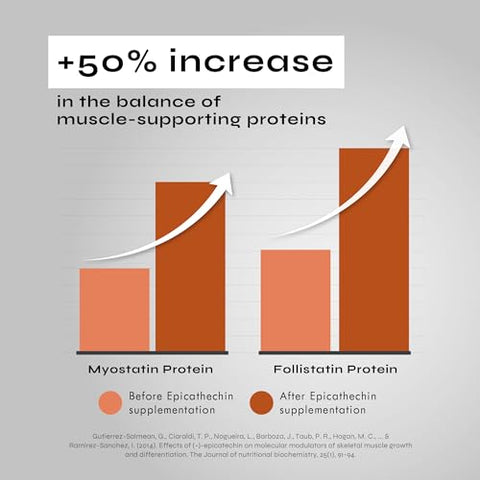 Neurogan - Cápsulas de Epicatequina Potente 500mg, 1000mg/porção – Suporte Avançado para Aumento de Óxido Nítrico e Desenvolvimento Muscular – Marca: [Nome da Marca]