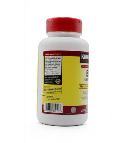 KKLD - Kir-kland Suplemento de Vitamina B12, Sabor Cereja, 300 Comprimidos – Energia para o Corpo (1 Pacote)