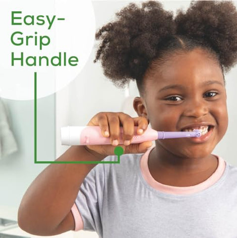 Kit Escova Elétrica Infantil Beurer TB10 – Boné Divertido Polly The Panda com 2 Cabeças de Escova Extra-Macias para Remover Placa, Temporizador de 2 Minutos e Copo de Enxágue, Livre de BPA, Seguro para Crianças a partir de 3 Anos