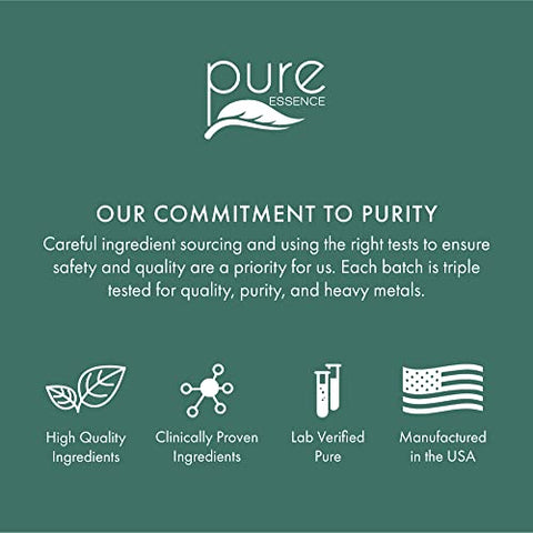 MyPure Reishi 4X – Suplemento de Cogumelos Orgânicos 100% Reais para Suporte Imunológico, Alívio do Estresse e Energia (60 Cápsulas) - PURE ESSENCE LABS