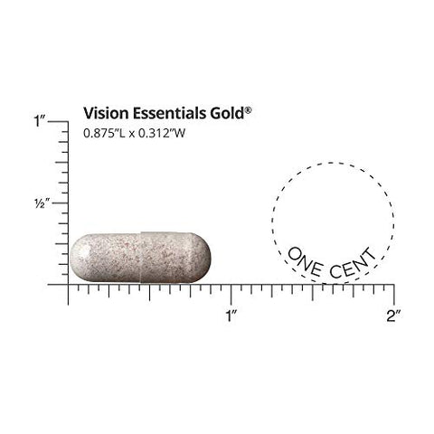 DR.WHITAKER - Dr. Whitaker’s Vision Essentials Gold – Suplemento para a Saúde Ocular com 40 mg de Luteína Plus, Zeaxantina | Dr. Whitaker’s