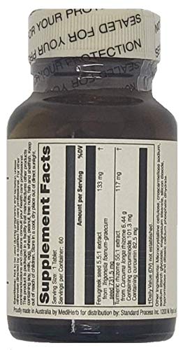 Medi Herb - Turmeric Forte: Poderoso Antioxidante Natural – 100% Puro e Concentrado – 60 Cápsulas