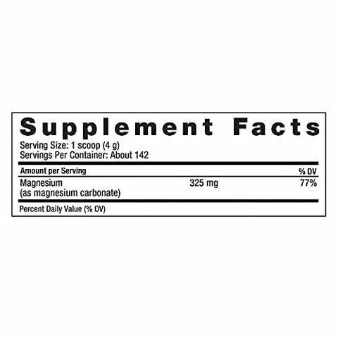 EMS - Natural Vitality Calm Pó de Citrato de Magnésio, 20 Ounces (567g)