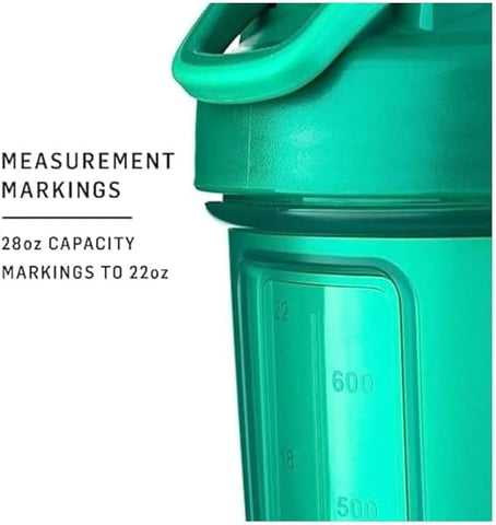 Classic V2 – Garrafa Shaker Perfeita para Shake de Proteína e Pré-Treino, 28 ml, Preta, 2 Unidades - BlenderBottle