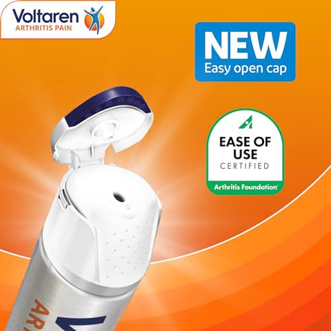 VOLTAREN - Voltaren Gel para Alívio Poderoso da Dor da Artrite – Nova Tampa de Abertura Fácil – 150 g