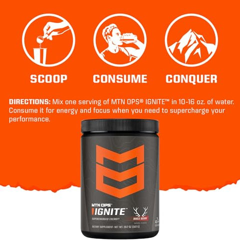 Ignite Pink Lemonade – Energético em Pó Supercharged 45 Porções (Tub) - MTN OPS