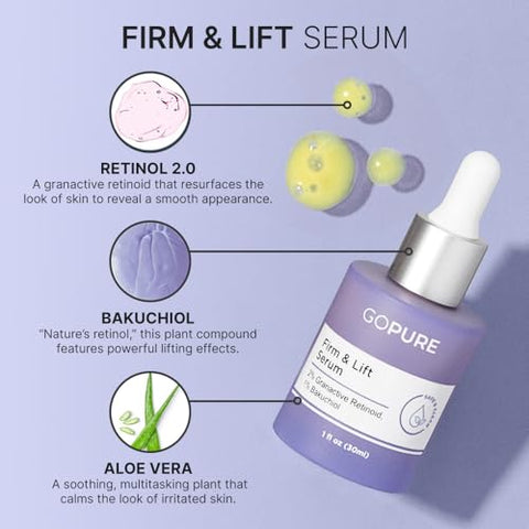Actives Firm – Creme Facial Reafirmante 30g | Resultados Visíveis - goPure