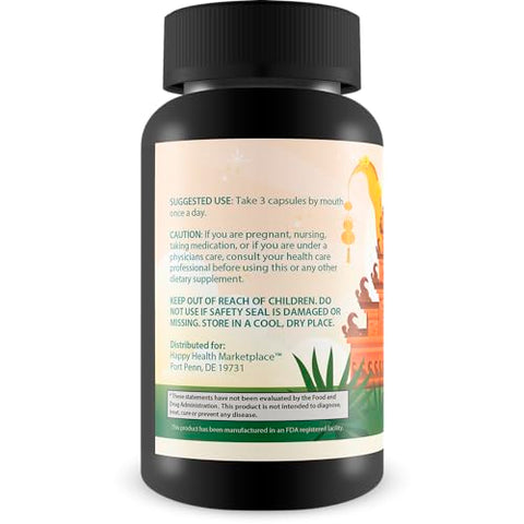 Happy Health Marketplace - Cleanse Sumatra Slim – Cápsulas Tônicas para Barriga – Melhor Detox para Mulheres – Limpeza Intestinal – 100% Natural
