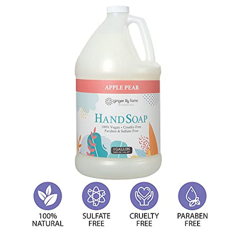 Recarga de Sabonete Líquido para as Mãos Ginger Lily Farms Botanicals, 100% Vegano – 500ml