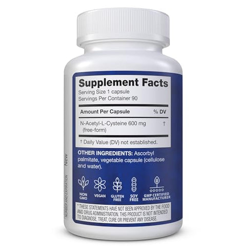 Nutrina - NAC 600 mg – Suporte Imunológico com NAC