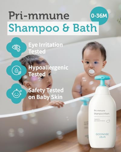 GOONGBE - Shampoo Pri-mmune: Fortaleça seu cabelo com a fórmula imunizante de alta performance | 250ml