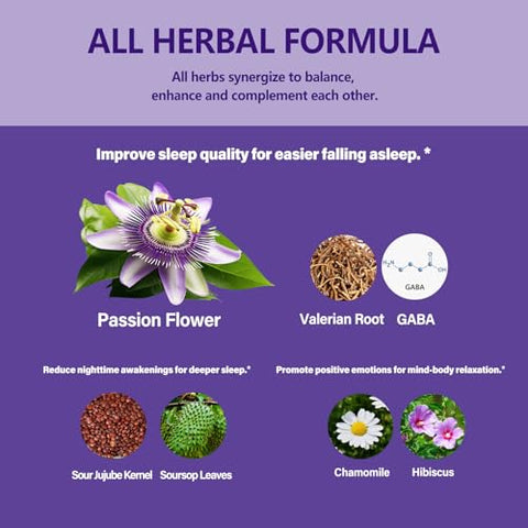 Eubrition - Gotas Líquidas de Passiflora para Apoio ao Sono, Fórmula Herbal Natural com Raiz de Valeriana e Extrato de Camomila para Dormir Profundamente