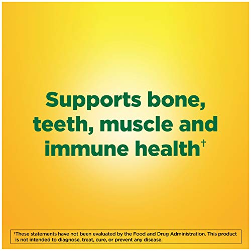 Nature Made - Vitamina D3, 300 Softgels, 1000 UI (25 mcg) – Fortalece a Imunidade, Ossos e Dentes