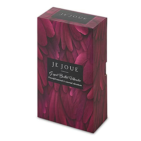 Je Joue - Vibrador Clássico com Capa de Dedo, Potente, Silencioso, Recarregável via USB, À Prova d’Água, Silicone Médico 100%% – Roxo