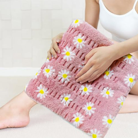GOQO TOMO - Aquecedor de Flor GOQOTOMO para Alívio de Dor nas Costas – 12″ x 24″ 12 Níveis de Calor, 8 Temporizadores, Lavável à Máquina – F1224