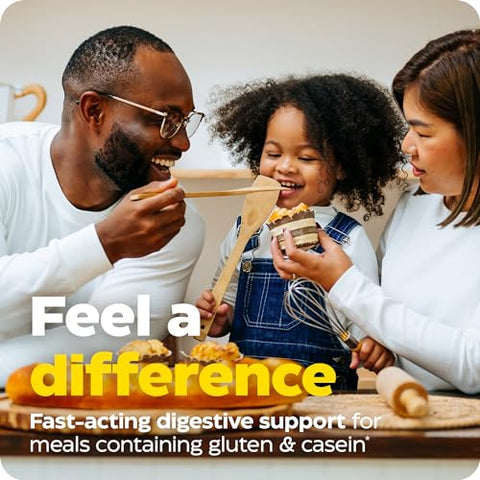 GlutenEase: Enzimas Digestivas para Intolerância Alimentar, Suporte para Glúten Oculto – 60 cápsulas - Enzymedica