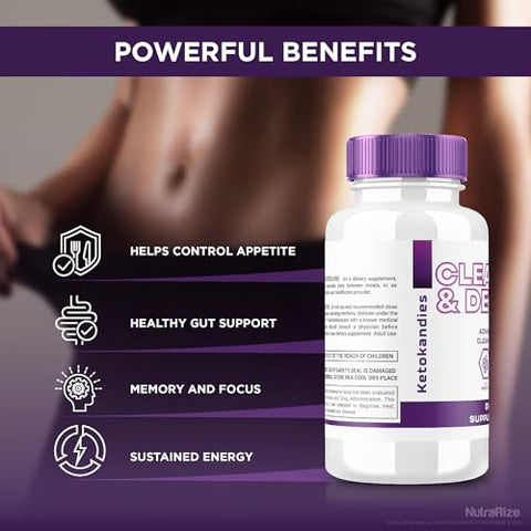 NutraRize - (2 Pacotes) Ketokandies Cleanse – Limpeza Detox – 100g cada – Aumente sua visibilidade nos motores de busca!