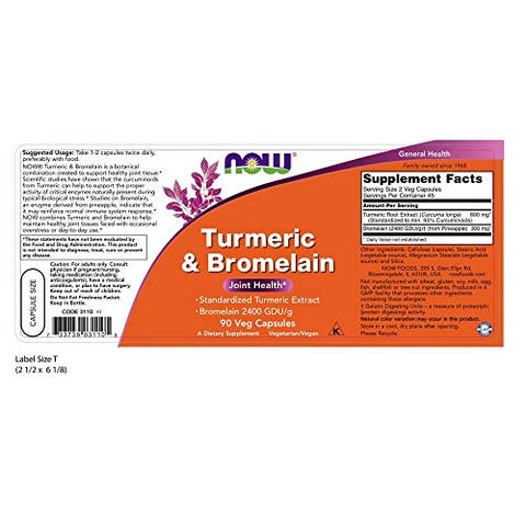 Suplementos, Cúrcuma – Benefícios para a Saúde e Bem-Estar | 60 cápsulas de 500mg - NOW Foods