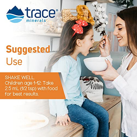 Ômega-3 Líquido Infantil | Promove Saúde Cerebral | 60 ml - Trace Minerals