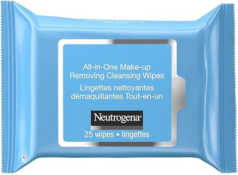 Lenços Demaquilantes, Refil com 25 Unidades (Pack com 6) – Remoção de Maquiagem - Neutrogena