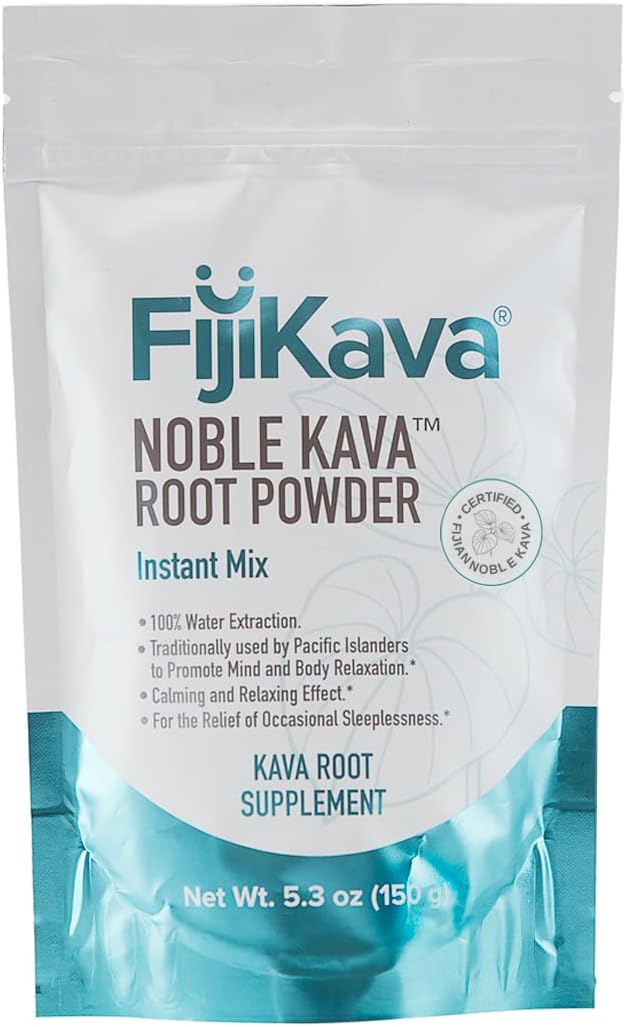 Pó Instantâneo de Extrato de Kava (150g), Auxílio para Dormir - FijiKava