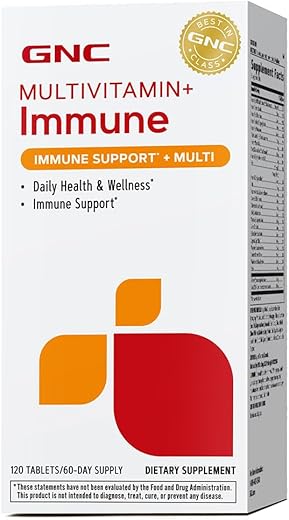 Multivitamínico Suporte Imunológico* Multi – 120 Comprimidos (60 Porções) - GNC