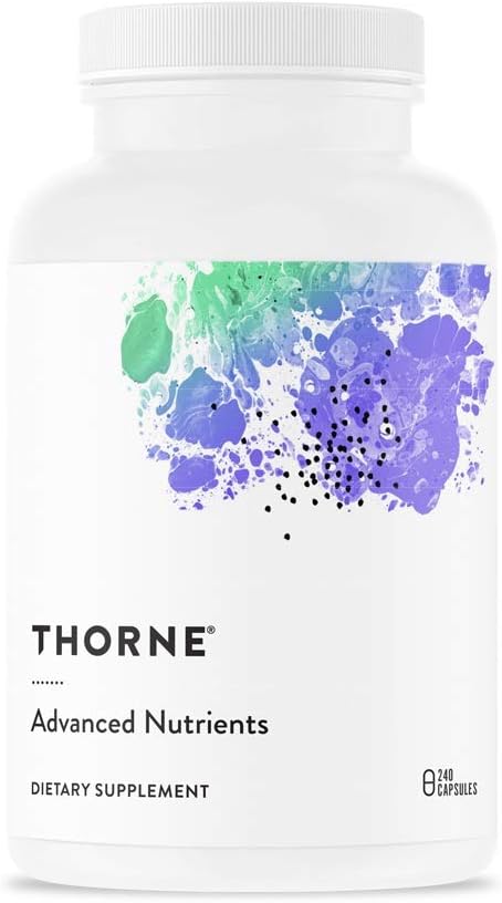 Advanced Nutrients – Suplemento Multivitamínico e Mineral com Nicotinamida Ribosídeo – Suporte Fundamental, Envelhecimento Saudável e Saúde Ocular – Livre de Glúten e Soja – 240 cápsulas - THORNE