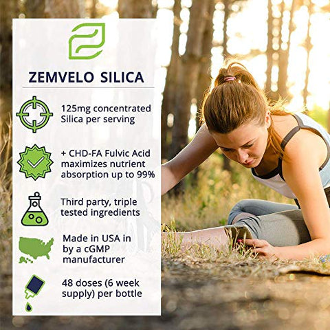 Zemvelo - Silício Líquido Iônico – Cabelo, Pele | Marca: Hair, Skin | 100ml
