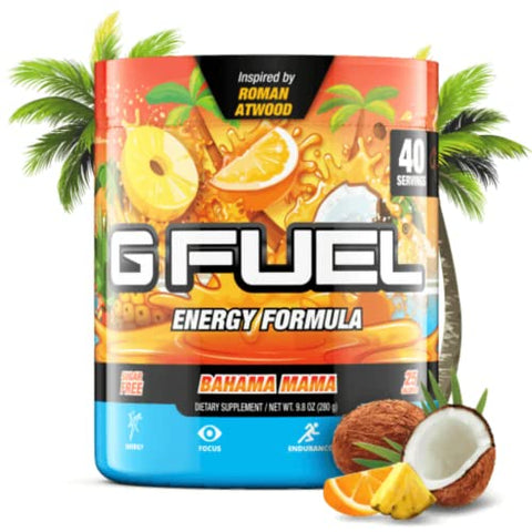 Watermelon Tub – Pó de Energia e Resistência Elite (40 Porções) – Marca G Fuel - G Fuel