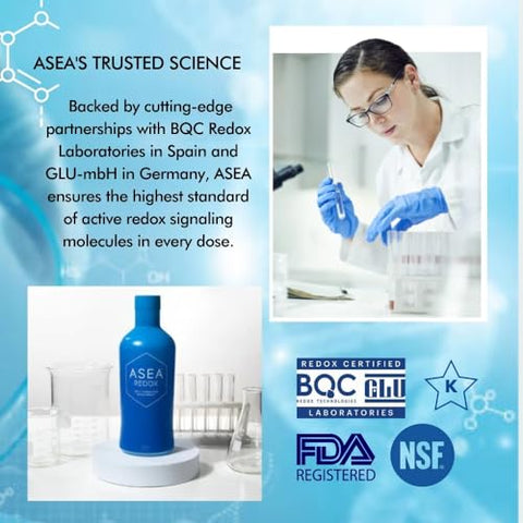 Redox – Suplemento de Sinalização Celular para Energia Celular – 100ml - ASEA