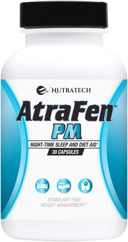 PM – Pílula Noturna para Dieta, Supressor de Apetite e Auxílio ao Sono. Acelera o Metabolismo, Queima Gordura e Controla Desejos Noturnos - Atrafen