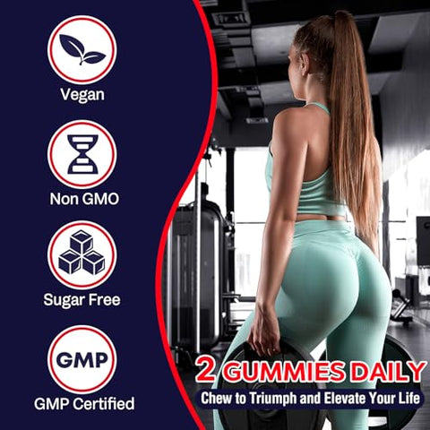 Trupretty - Gomas de Creatina Monohidratada para Mulheres – Potencialize seus resultados com gomas de creatina de alta qualidade