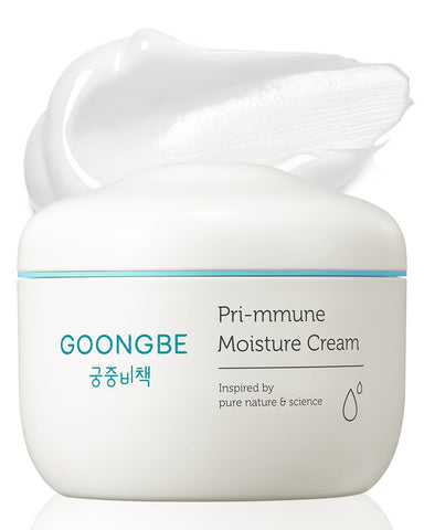 GOONGBE - Creme Hidratante Pri-mmune – Creme Corporal Coreano para Bebês com Manteiga de Karité – Hipoalergênico Hidratante Diário Suave para Pele Seca – Absorção Rápida, Creme Não Pegajoso Naturalmente Derivado – 100g