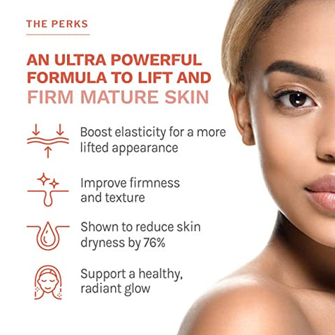 Reserveage Nutrition - Reserveage – Ultra Collagen Booster, Suplemento para a Pele, Estimula a Produção Saudável de Colágeno, 90 Cápsulas