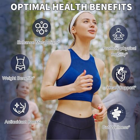 Totaria - Canela Ceylon 18-em-1 8000mg, Vinagre de Maçã 2000mg, Cúrcuma 1000mg, Berberina 1000mg, Ginseng e Melão Amargo para Intestino e Metabolismo