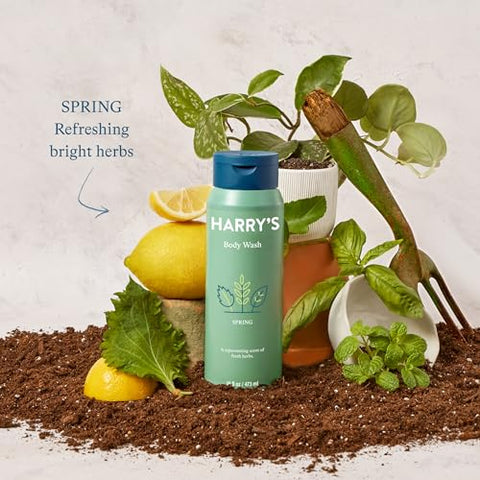 Harry's - Gel de Banho Harry’s para Homens – Primavera, 473 ml (Pacote com 3 unidades)