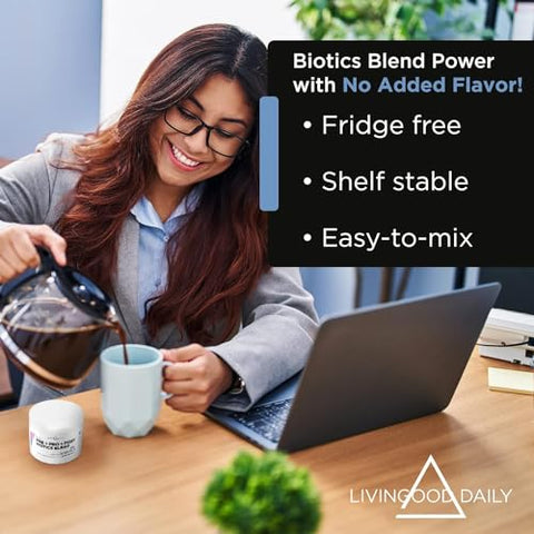 Blend em Pó Livingood Daily Pre Pro Post Biotics – Probióticos para Mulheres | 100g