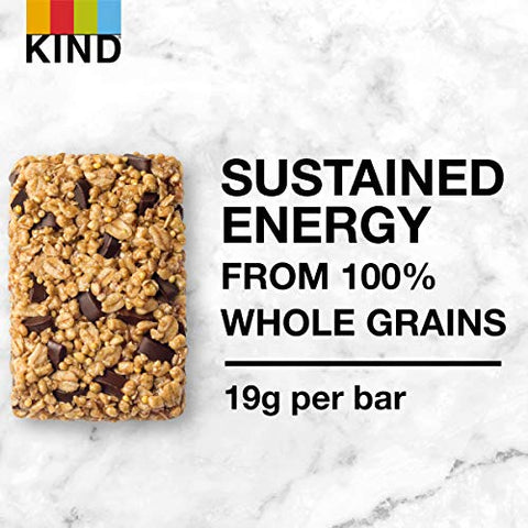 Barras de Energia KIND, Chocolate Chunk, Snacks Saudáveis, Sem Glúten, 30 Unidades