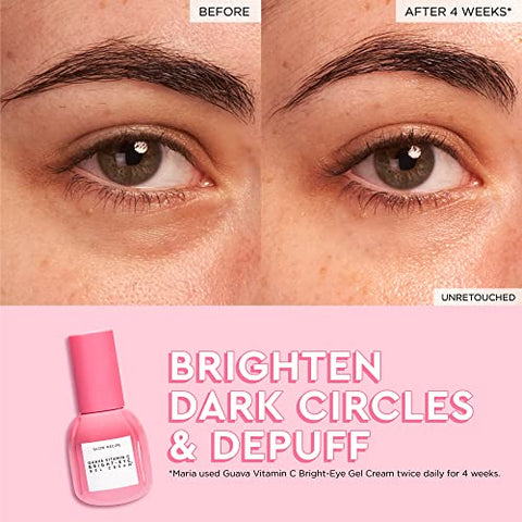 Creme Iluminador para os Olhos com Vitamina C de Goiaba – Hidratante com Niacinamida e Peptídeos (30g) - Glow Recipe