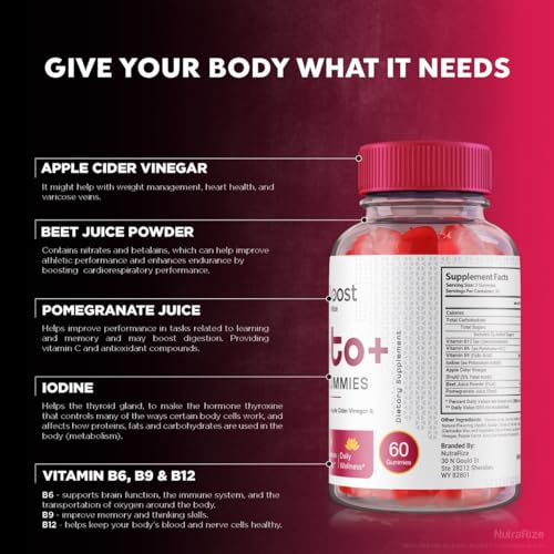 NutraRize - (3 Pacotes) X10 Boost Keto ACV Gummies Avançado para Perda de Peso, Gomas X10 Keto Boost, Goma X10 Boost Keto ACV, XTen Keto, X10Boost Keto ACV Avaliações, Gomas X10 Ketosis Boost ACV