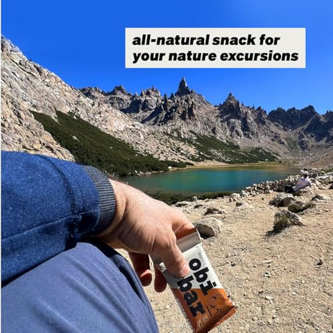 Bobby's obi bar - Obi Bar Chocolate – Reposição em 2 de Nov | Proteína e Fibra de Aveia | Natural | Substituto de Refeição ou Lanche Satisfatório | Saúde do Coração e Intestinal | Levemente Doce | Brownie de Chocolate | 100g